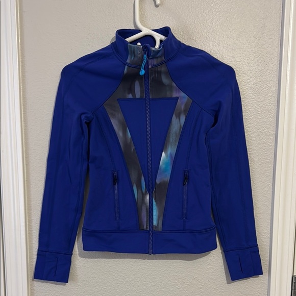 Ivivva Girl’s Perfect Your Practice with Geometric Design Full Zip Activewear - Picture 1 of 6
